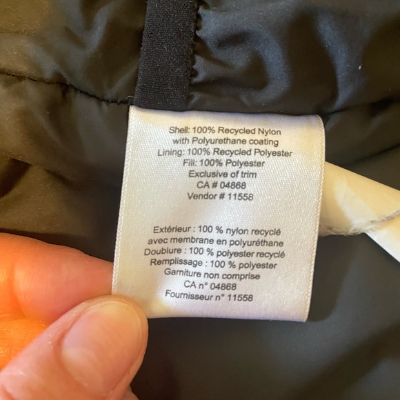 MEC black winter coat, size M - Picture 2 of 5